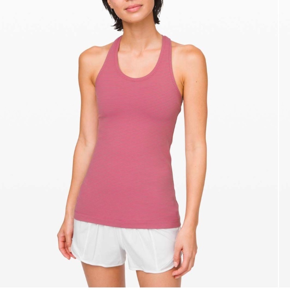 Lululemon Pink Racerback Tank Top